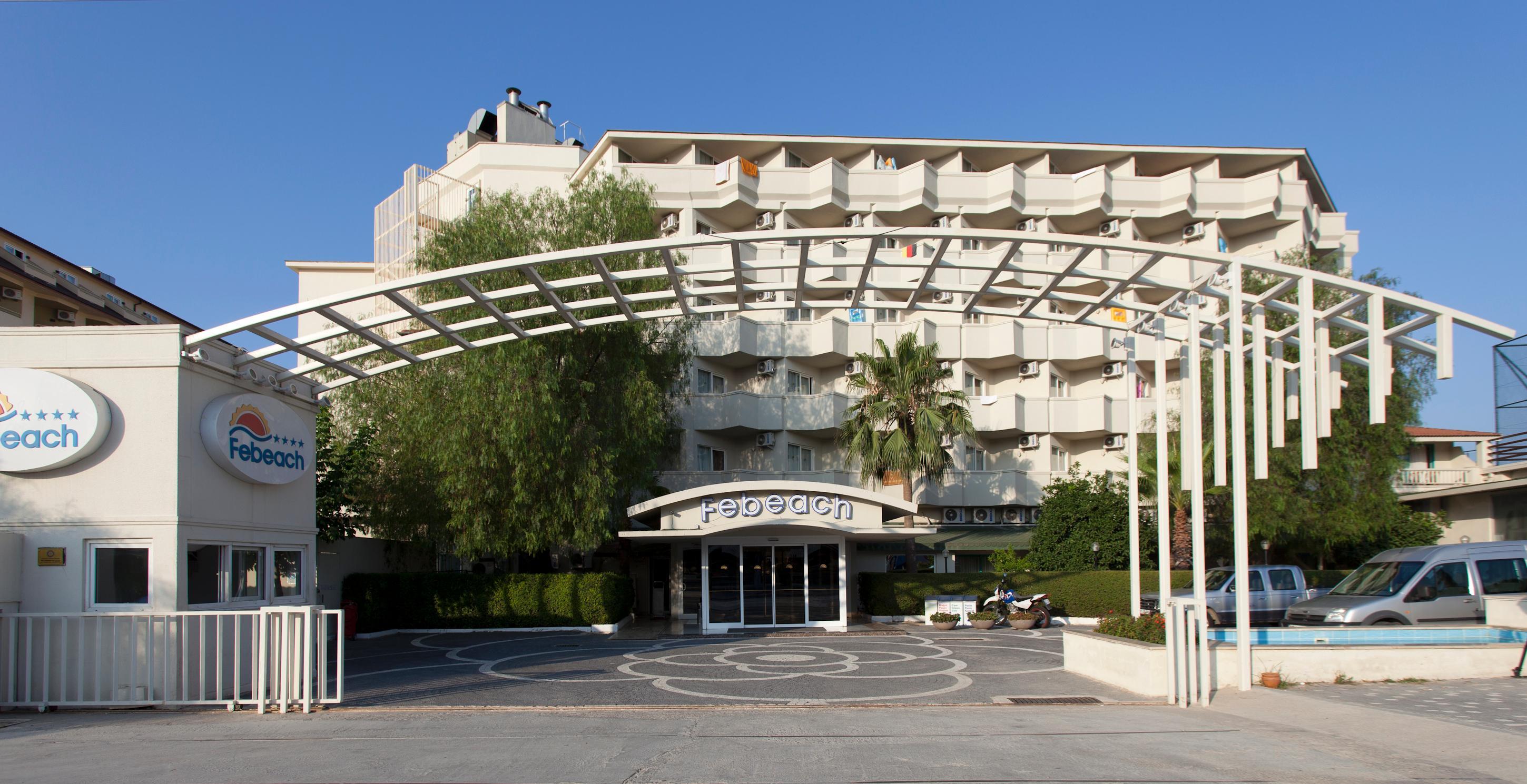 Febeach Hotel Side Exteriör bild